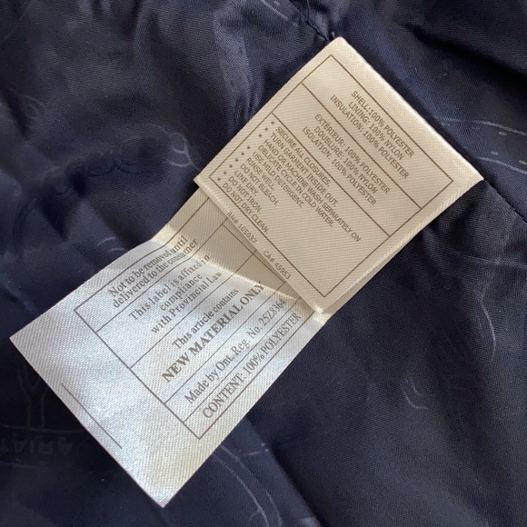 Ariat | Ashley Quilted Insulated Equestrian Riding Vest Navy Eclipse/Pink (S/8) - Picture 12 of 16